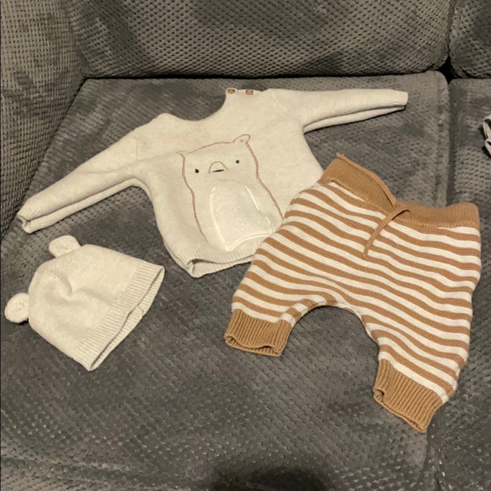 🍂🍁cozy baby 🐻 set super cute 🍁🍂